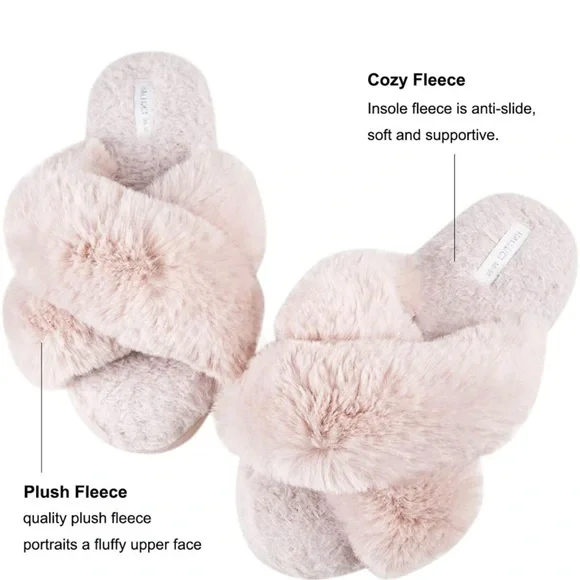 Soft Plush Cozy House Slippers - Picture 7 of 7